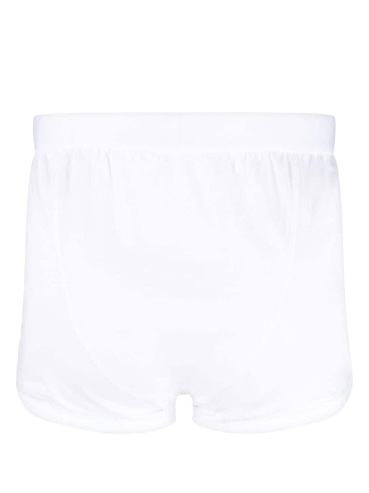 melange-jersey cotton boxers