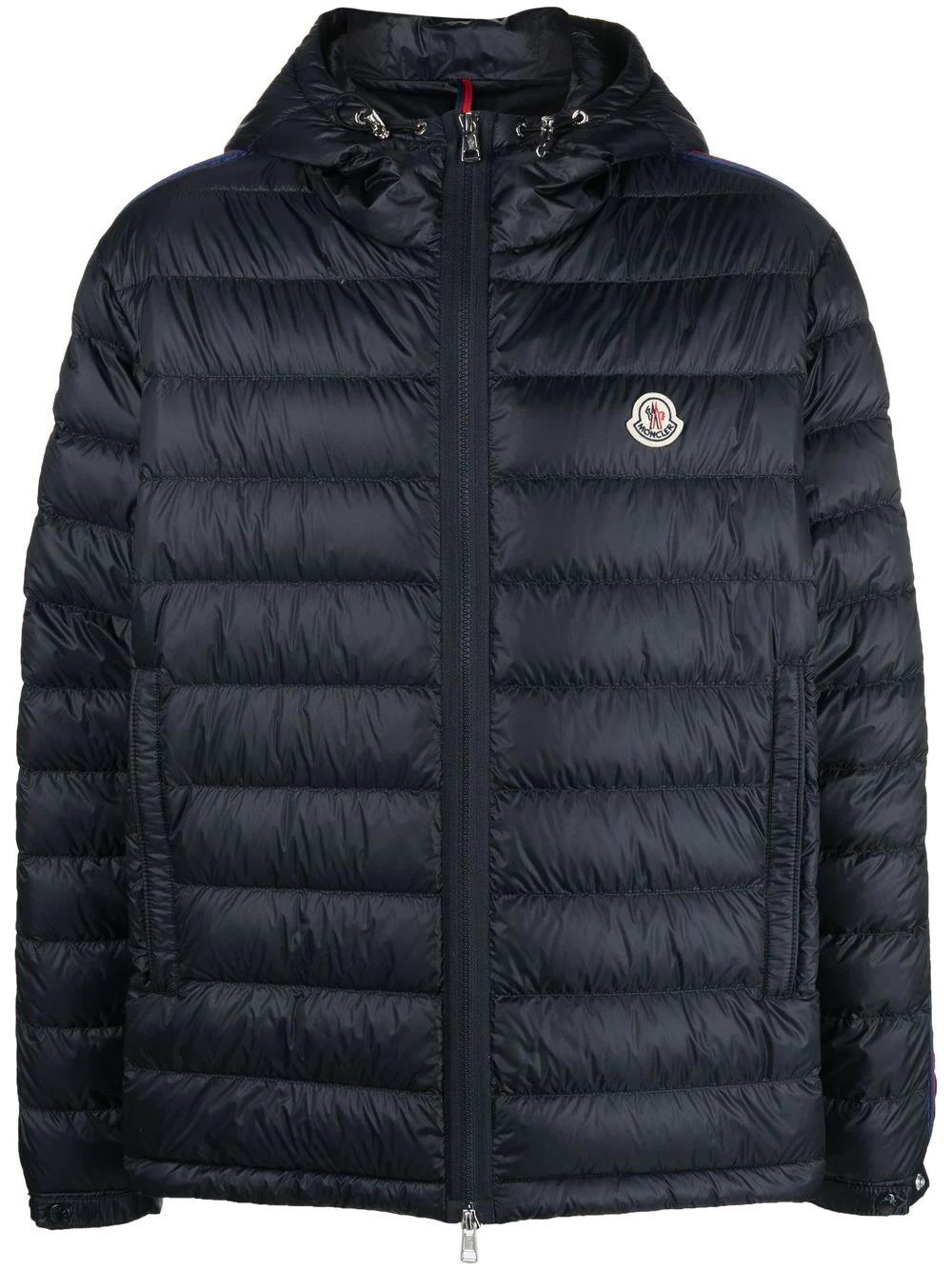 MONCLER Agout logo-patch puffer jacket