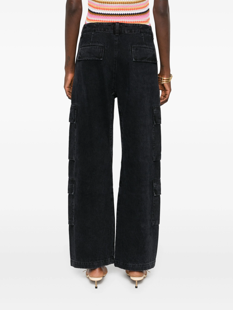 Delena straight-leg cargo jeans