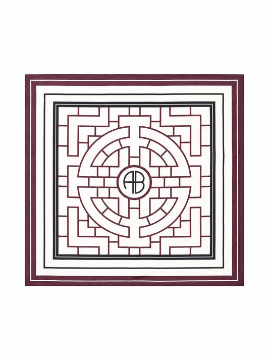YORK SCARF AB - BLACK