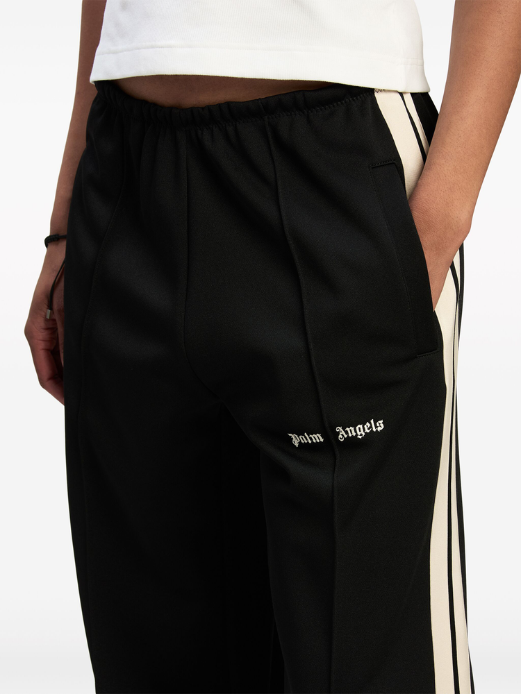 classic logo-embroidered wide-leg track pants