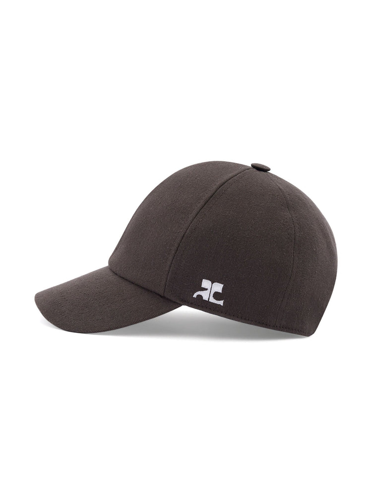 logo-embroidered cotton baseball cap