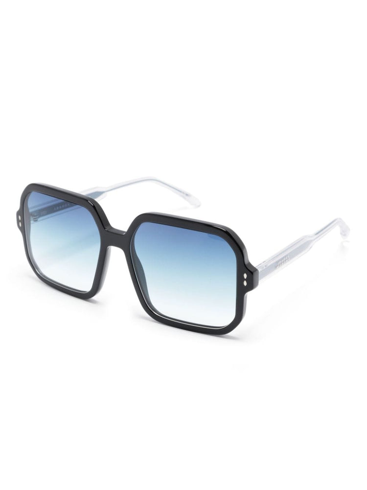 square-frame sunglasses