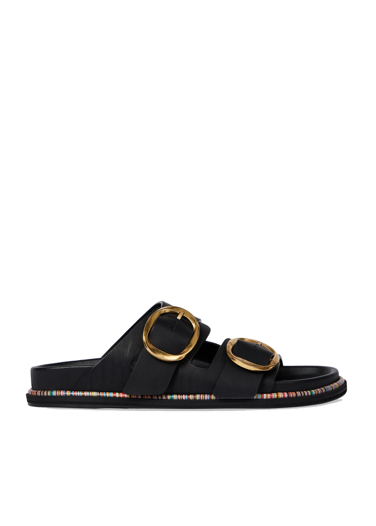 Misia mule leather sandals