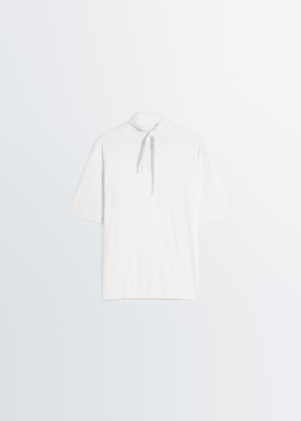 T-SHIRT WITH FOULARD