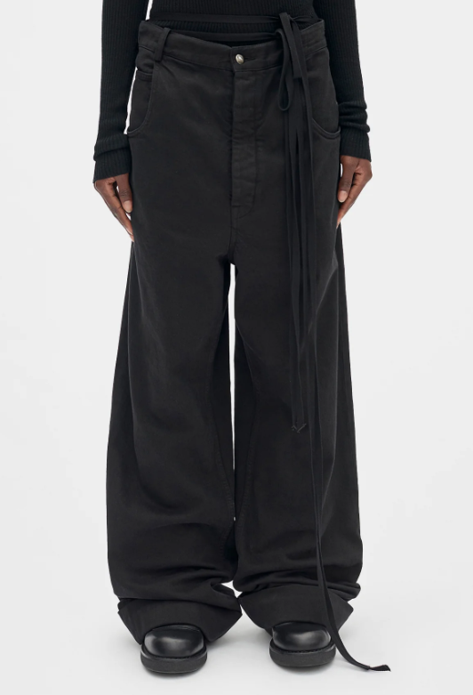KRISTEL 5-POCKETS HIGH COMFORT TROUSERS DENIM