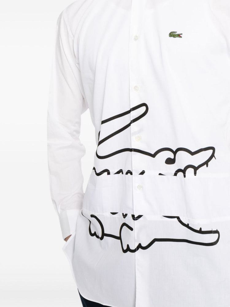 x Lacoste cotton shirt