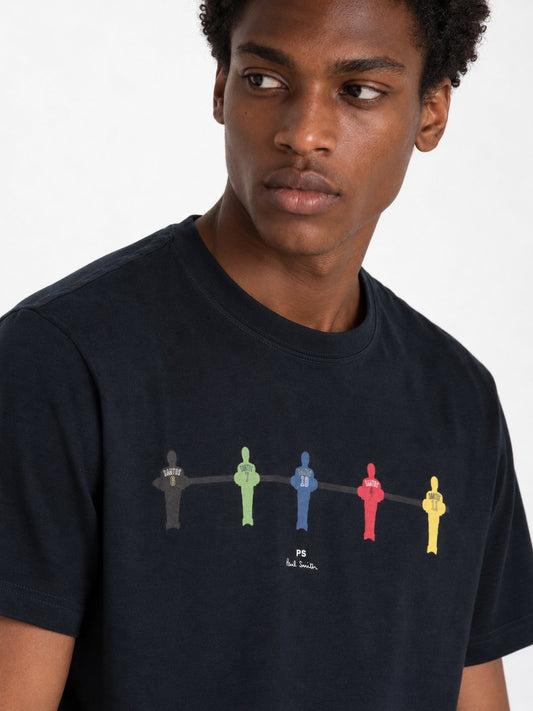 MENS REG FIT TSHIRT TABLE FOOTBALL