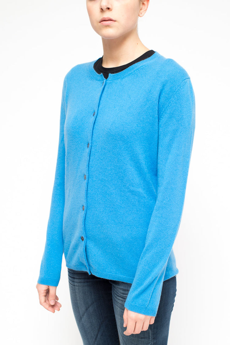 LA ROSE cardigan lightblue