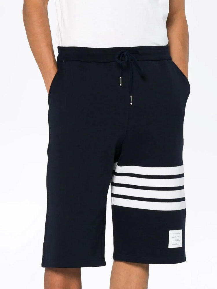 Engineered 4-Bar jersey track shorts