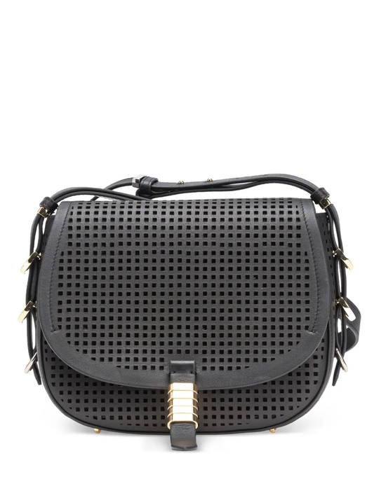 logo-buckle shoulder bag