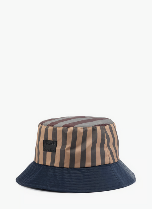 MEN HAT BUCKET NYLN STRP