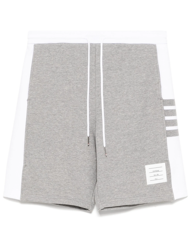 SWEAT SHORTS W/ ENGINEERED 4 BAR IN SOLID CLASSIC LOOPBACK JERSEY