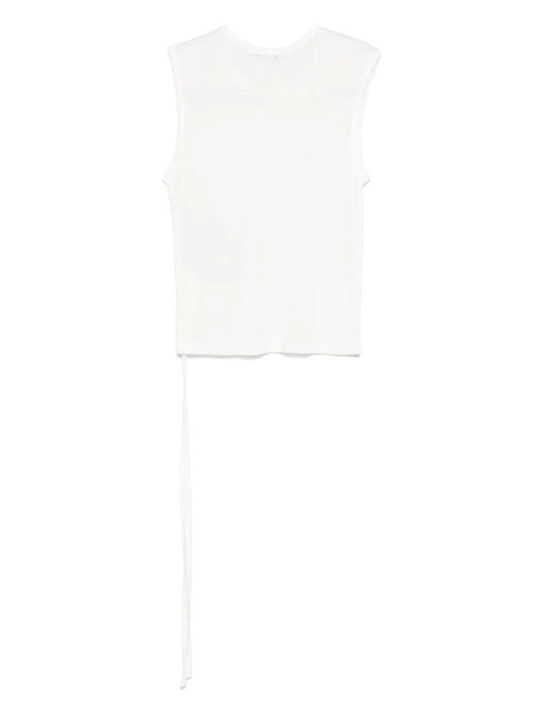 BIBA SLEEVELESS TOP VISCOSE COTTON RIB