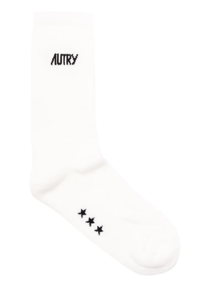 star-motif socks