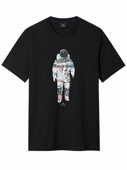 MENS REG FIT T SHIRT ASTRONAUT