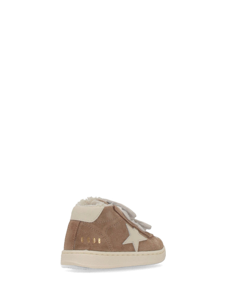 JUNE SUEDE UPPER LEATHER STAR AND HEEL SHEARLING LINING