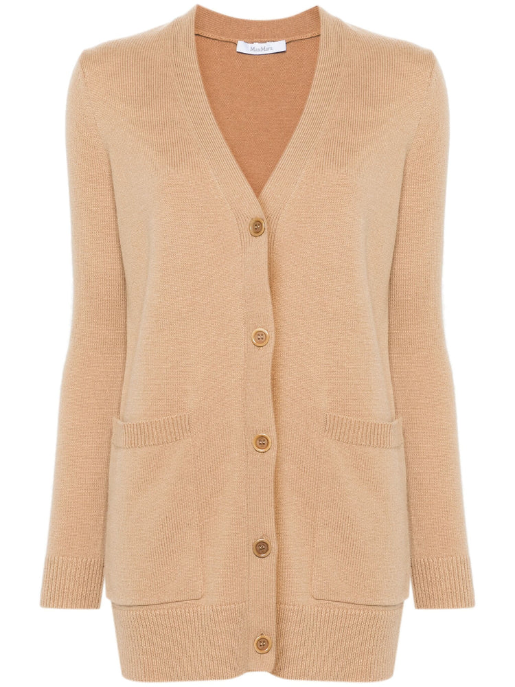 Villar wool and cashmere cardigan with sequins