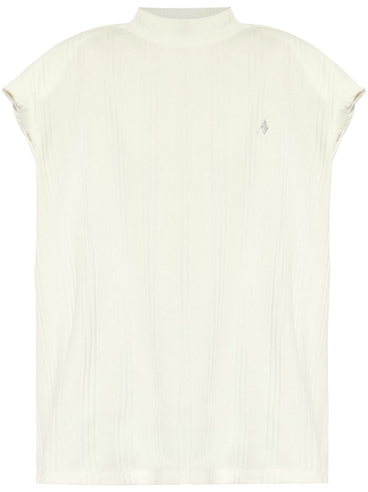 logo-raised ribbed top
