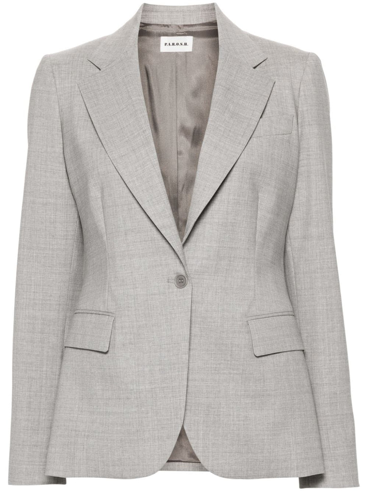 single-breasted blazer