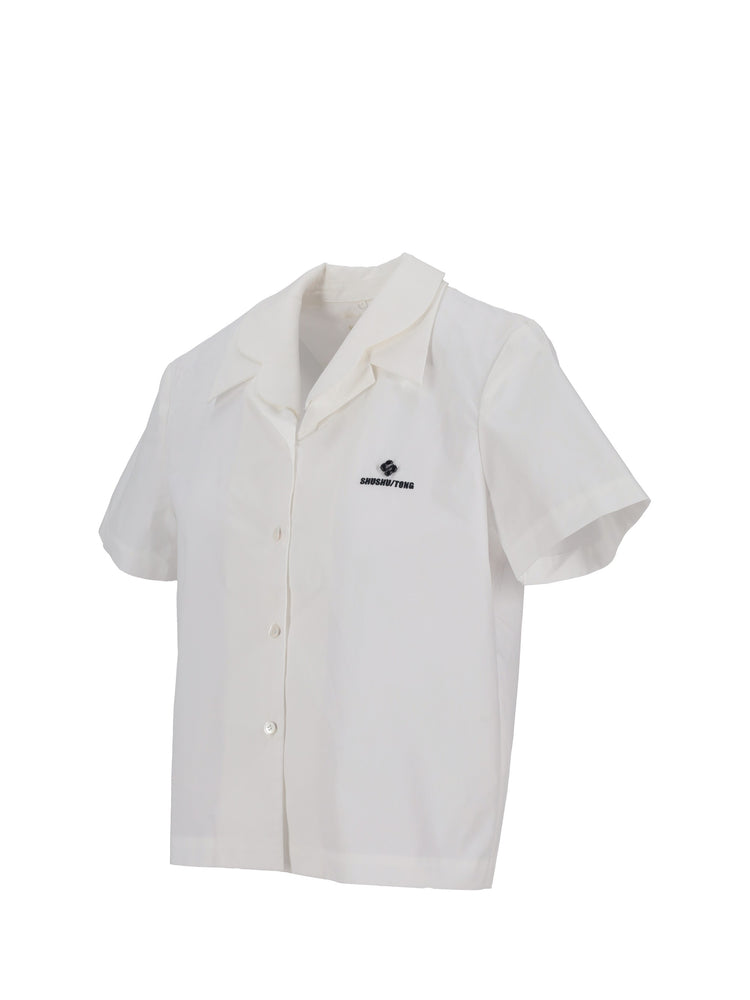 Double Layered Collar Shirt