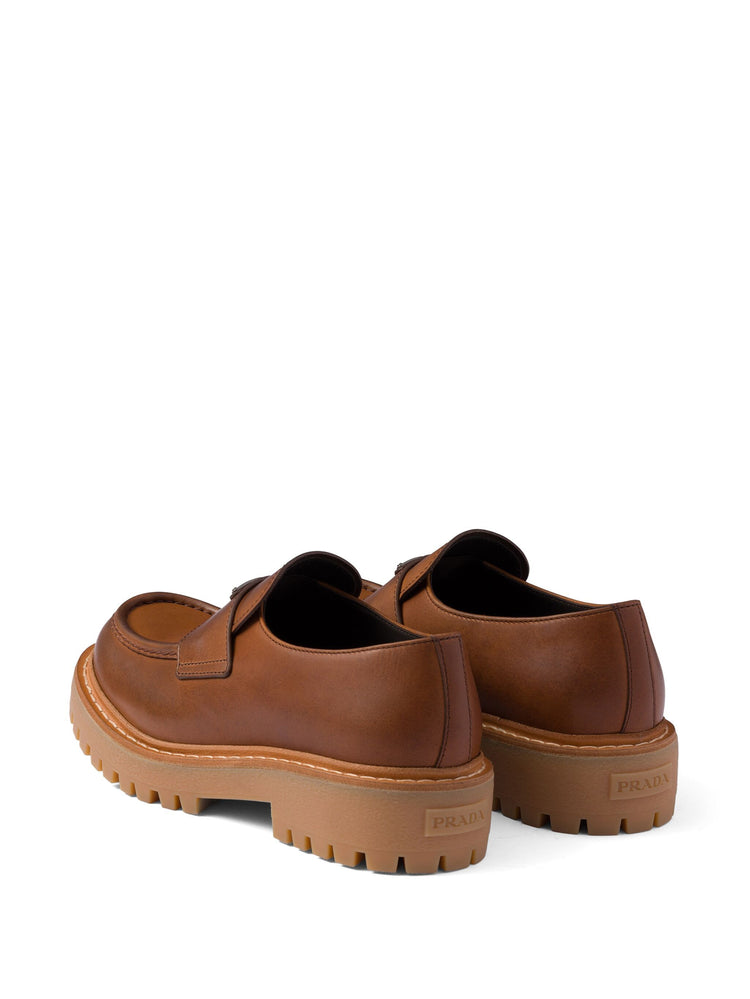 leather loafers