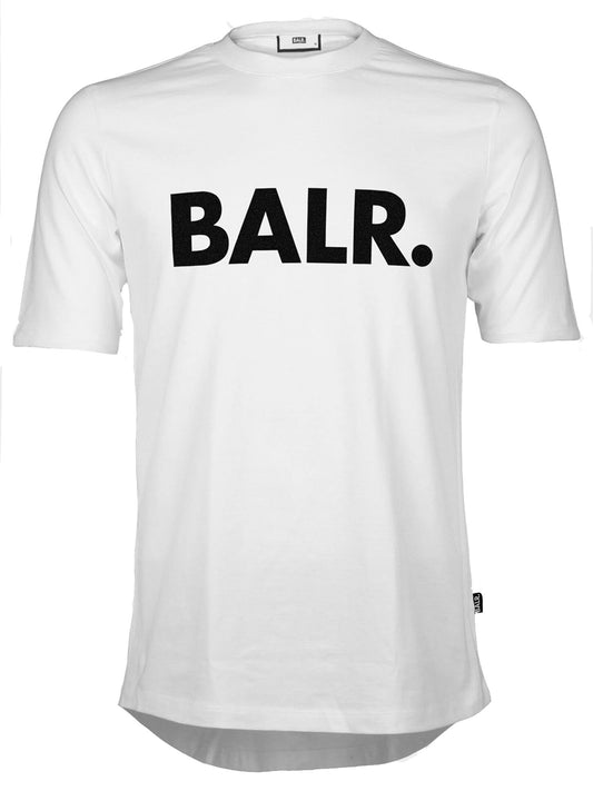 BALR. BRAND ATHLETIC T-SHIRT MEN WHITE