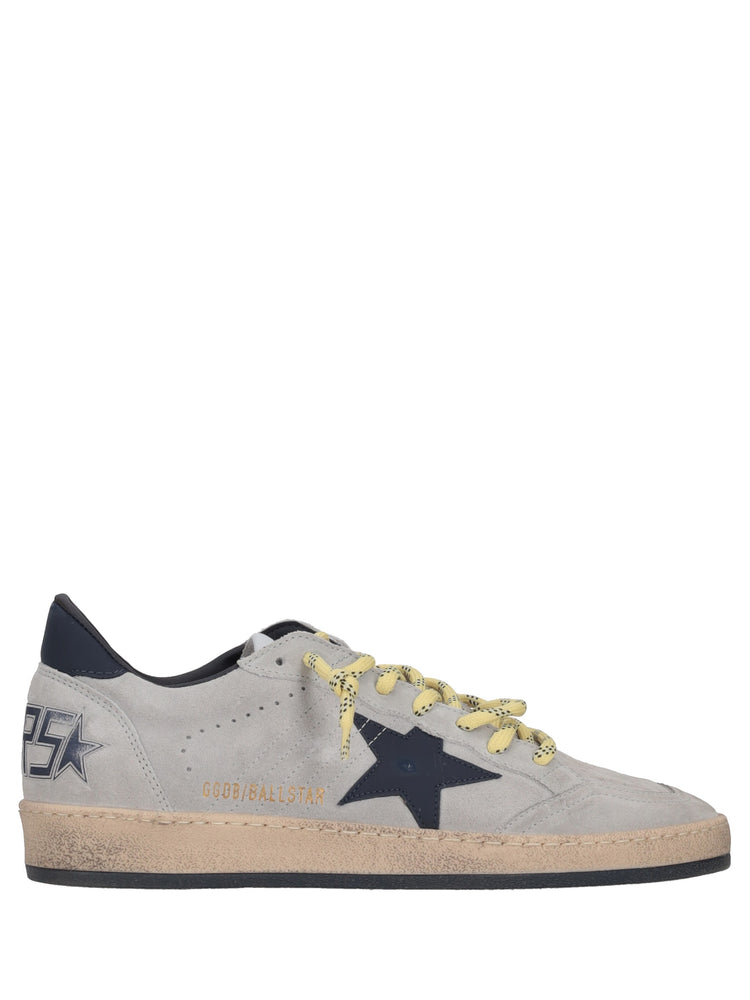 BALLSTAR SUEDE UPPER TOE AND SPUR LEATHER STAR AND HEEL