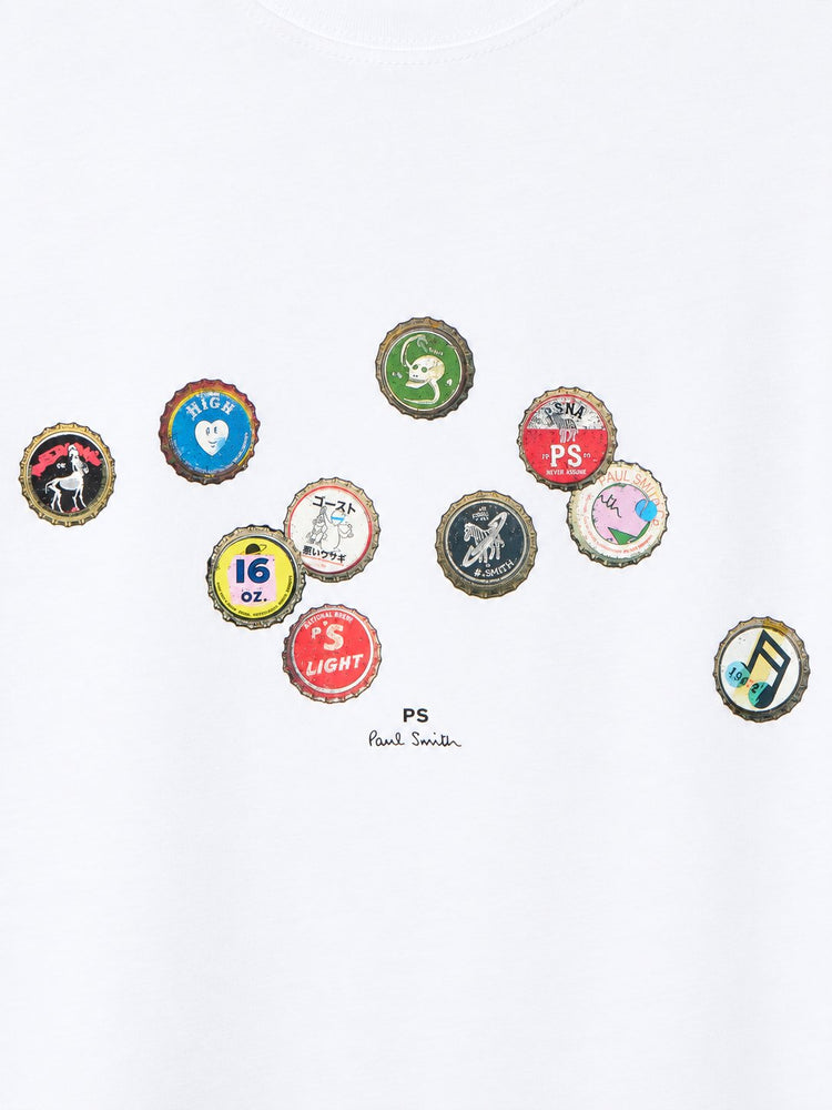 MENS REG FIT T-SHIRT BOTTLE TOPS