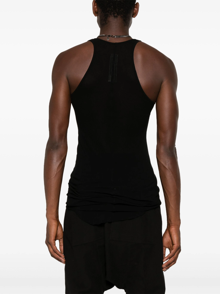 basic fine-ribbed tank top