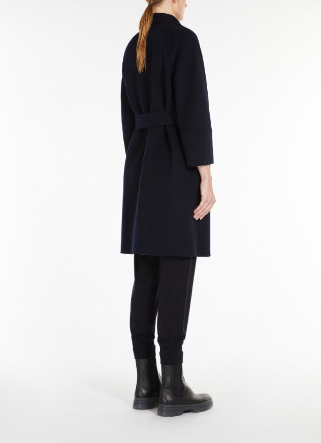 Arona double-faced short wool coat