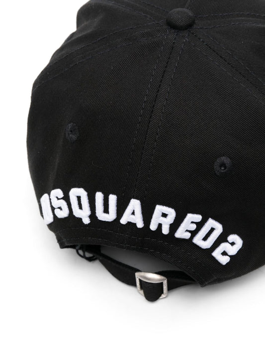 Icon embroidered-logo baseball cap