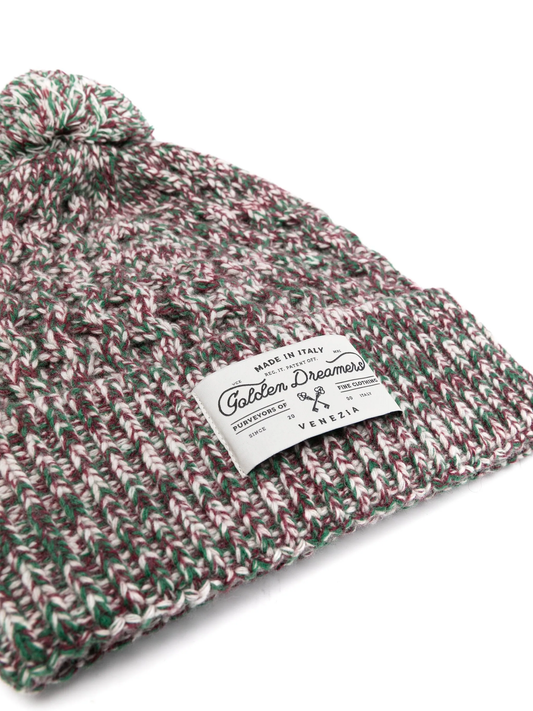 journey pompom wool beanie