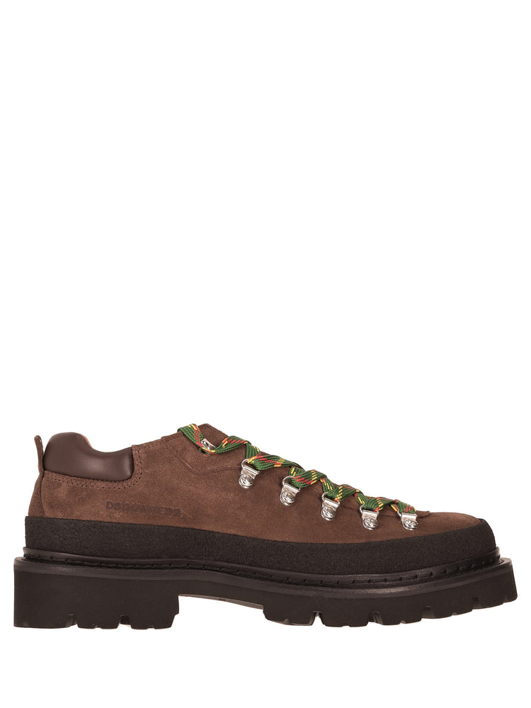 Skiers Laced Up