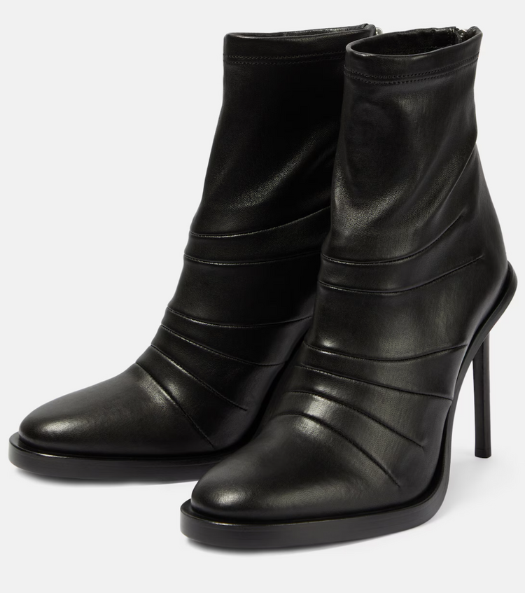 HEDY ANKLE BOOTS NAPPA STRETCH LEATHER