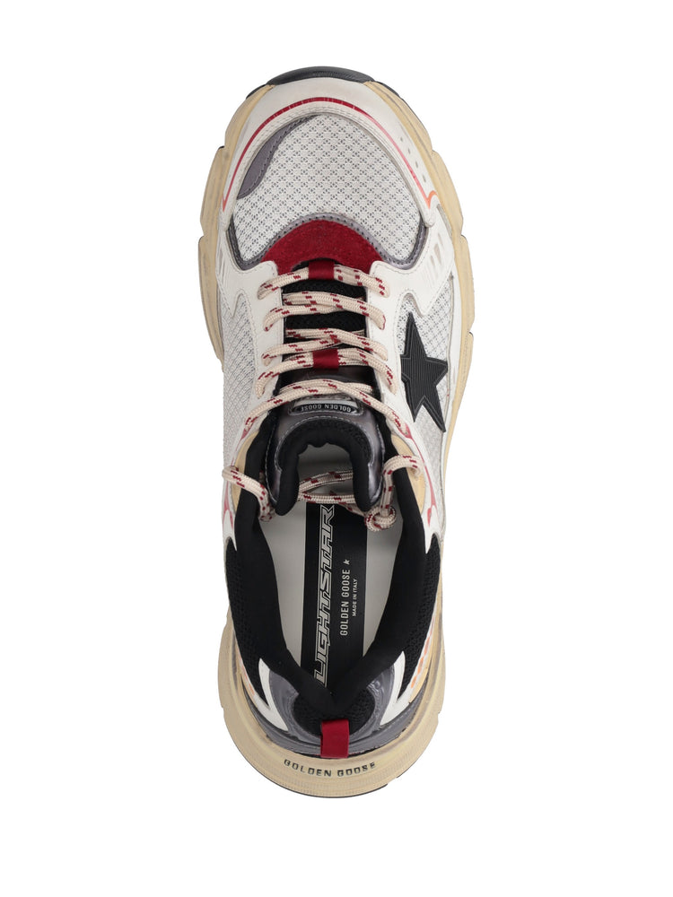 LIGHTSTAR MESH UPPER AND HEEL LEATHER TOE AND SPUR TPU STAR