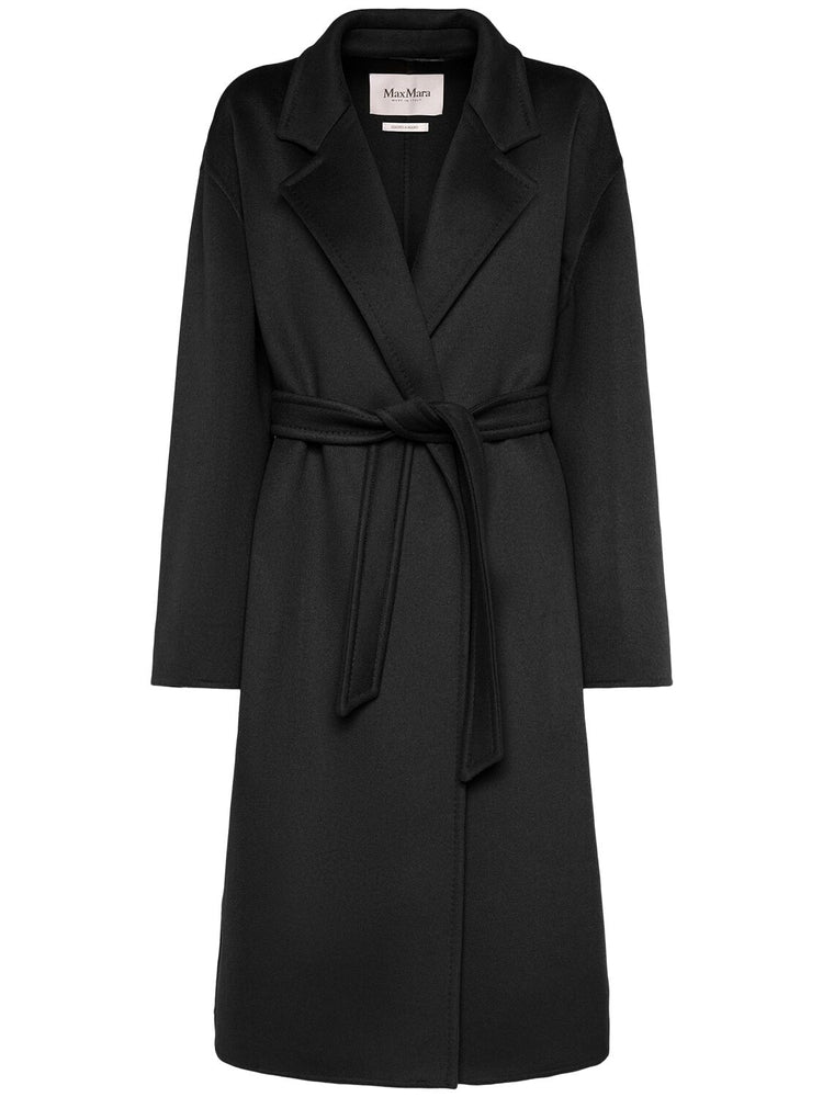 Melinda cashmere midi coat with belt