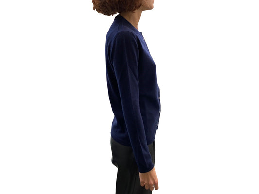 LA ROSE cardigan dark blue