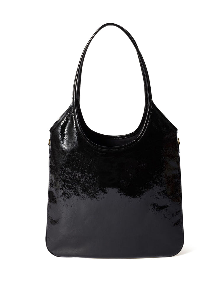 IVY naplak patent leather bag