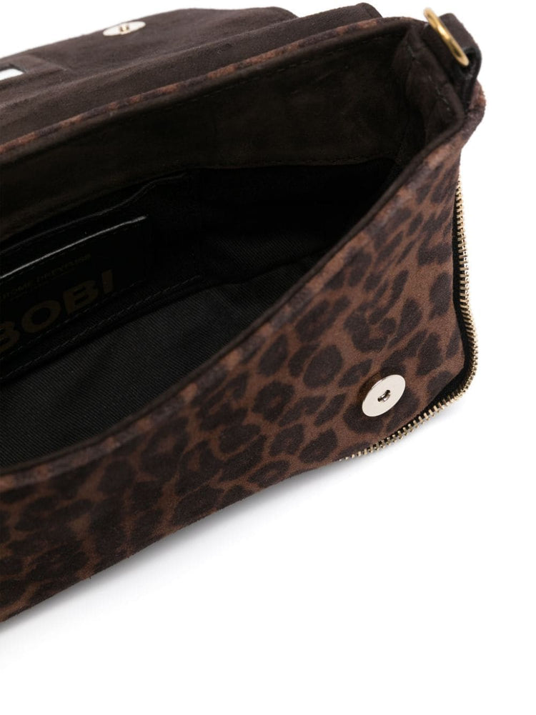 small Bobi leopard shoulder bag