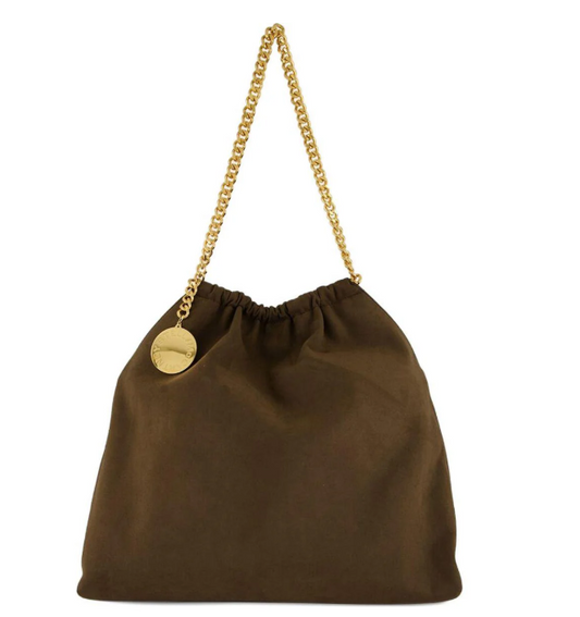 FALABELLA MEDIUM DRAWSTRING ALTER SUEDE