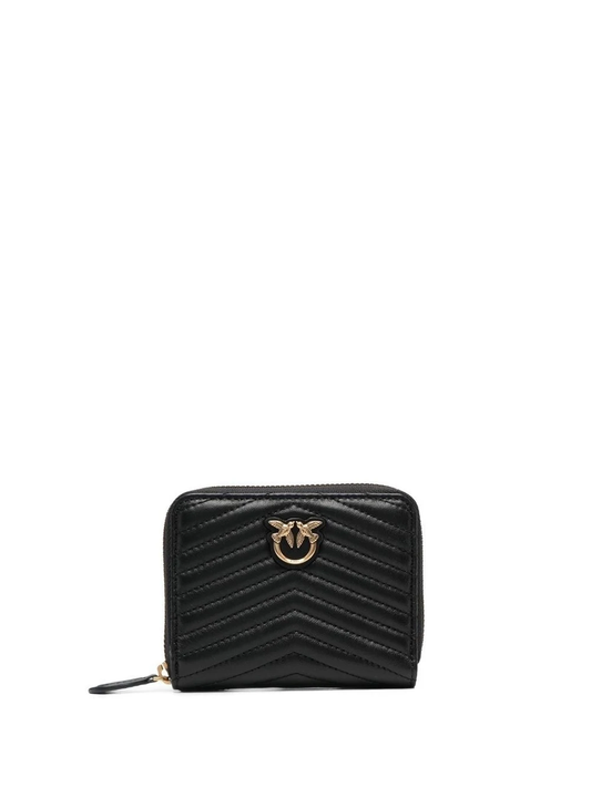 Taylor Love Birds chevron-quilted wallet