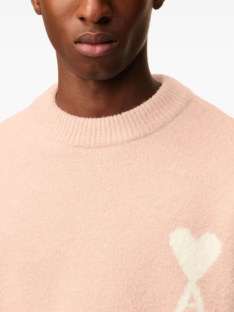 PULL COL ROND AMI DE COEUR