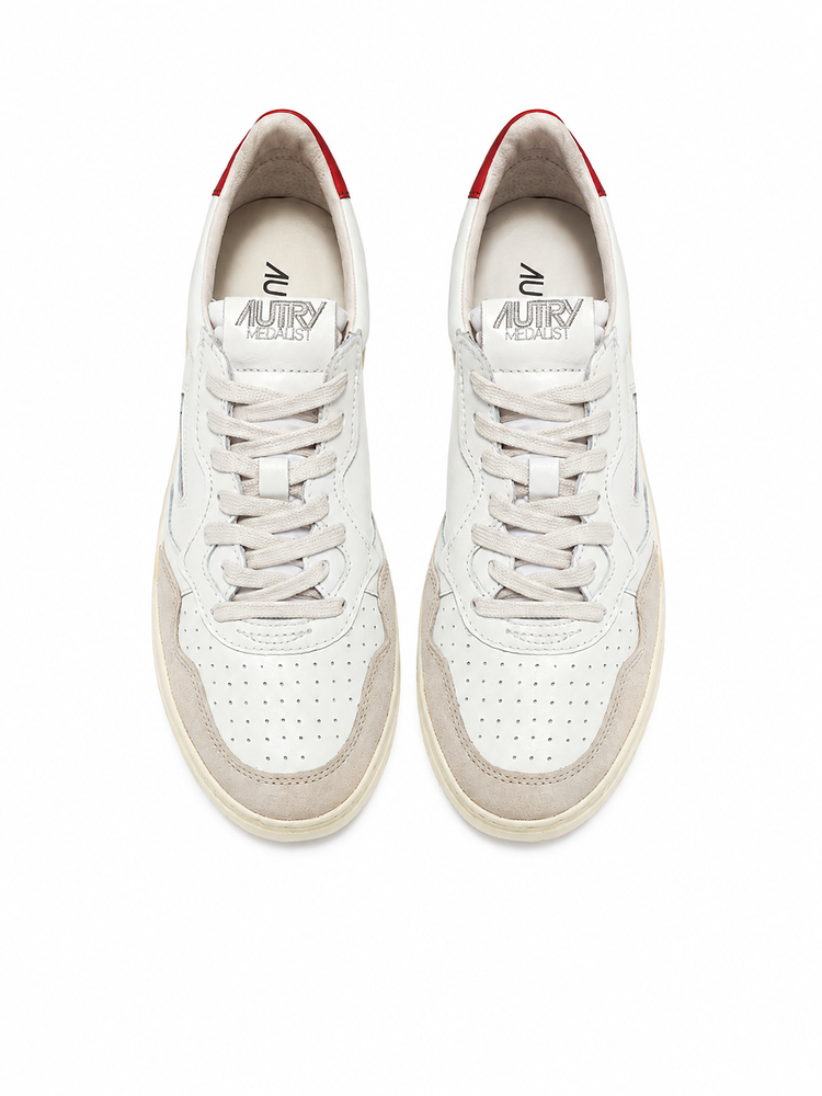 MEDALIST LOW MAN LEAT/SUEDE