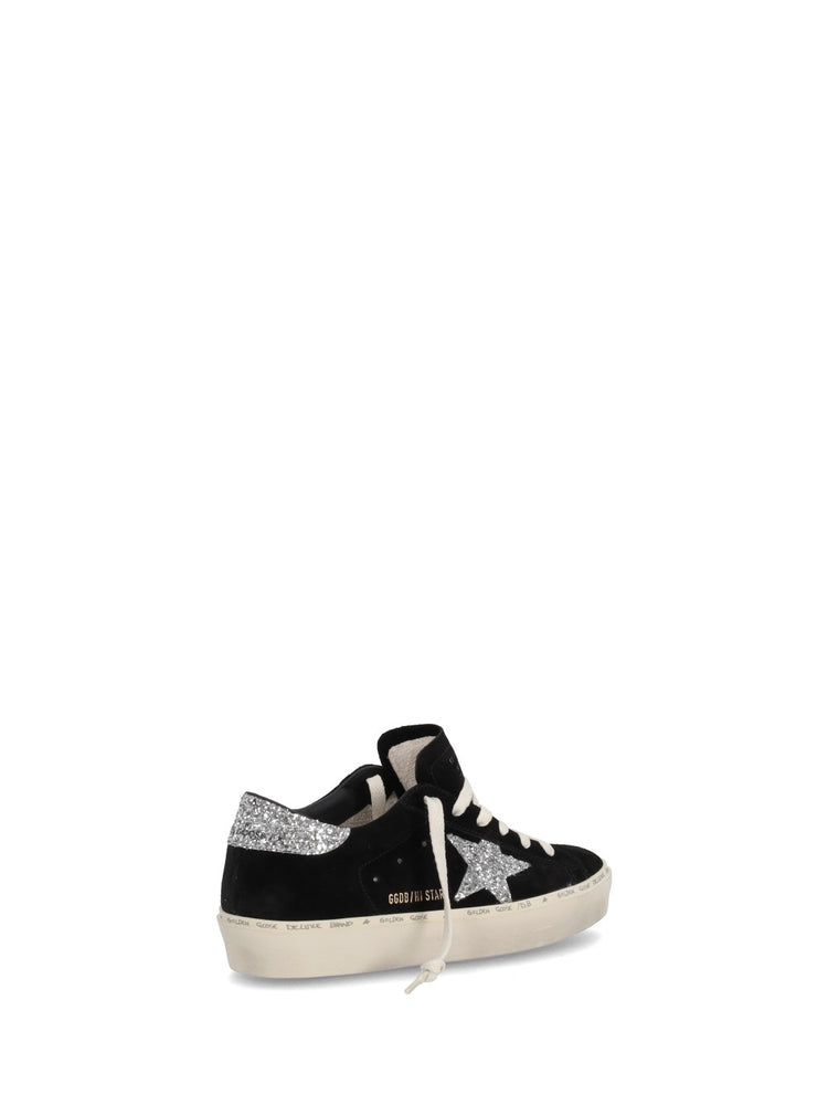 HI STAR SUEDE UPPER GLITTER STAR AND HEEL