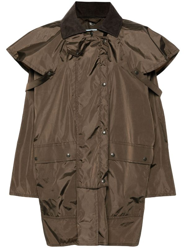 corduroy-collar storm jacket