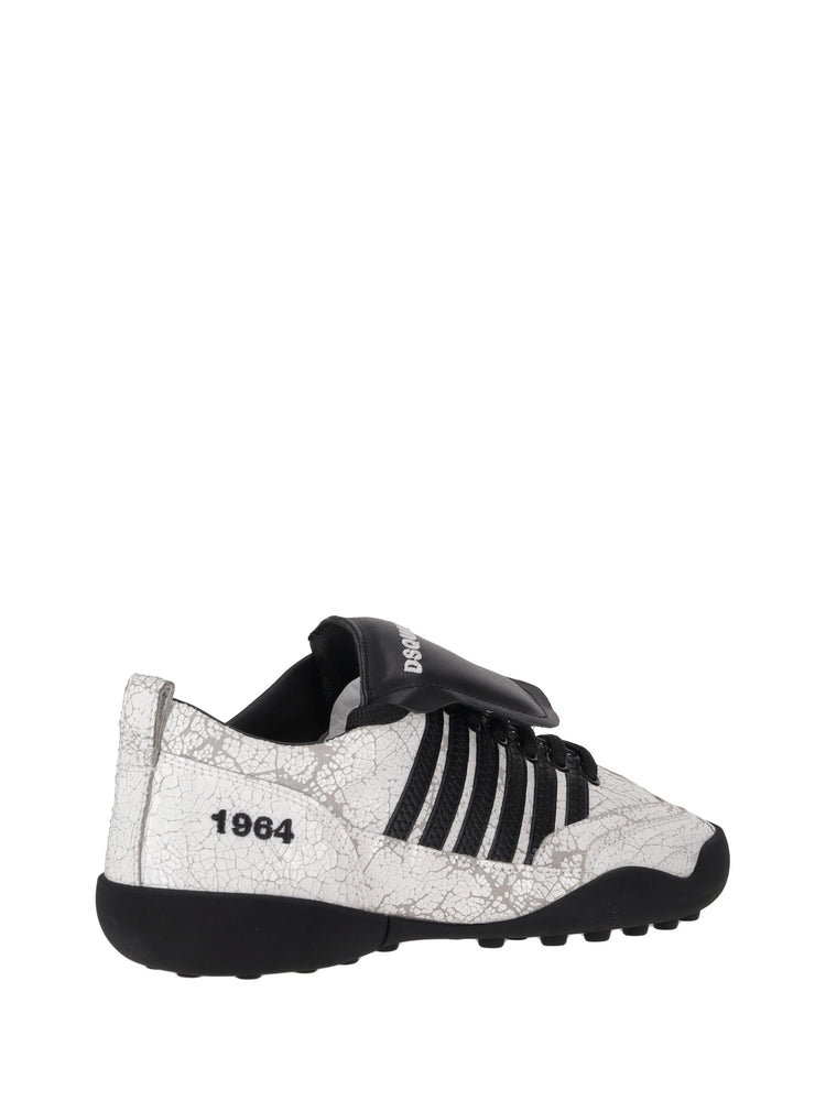 Lace-Up Low Top Sneakers