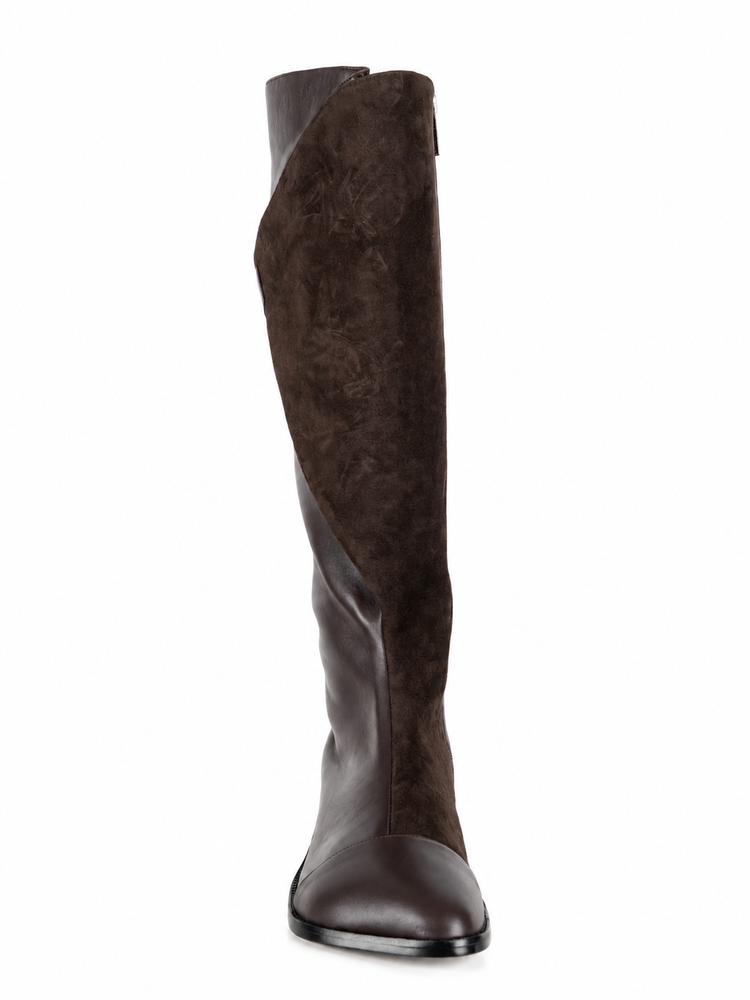 DITTICO BOOTS - CALFSKIN / SUEDE LAMBSKIN