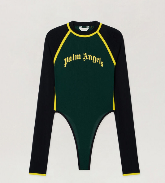 CURVED LOGO FITTED BODY L/S
