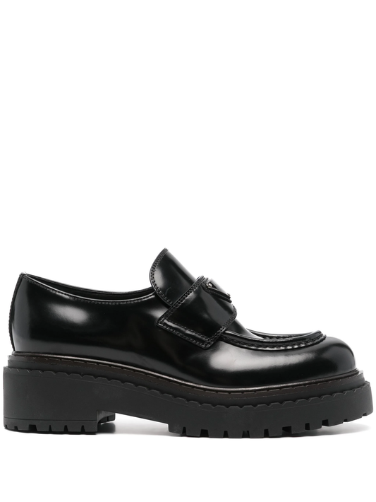 leather loafers